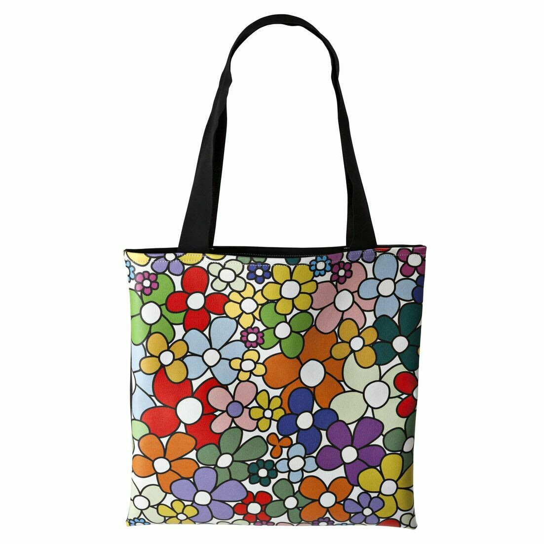 Borsa tote-bag "FLOWERS"