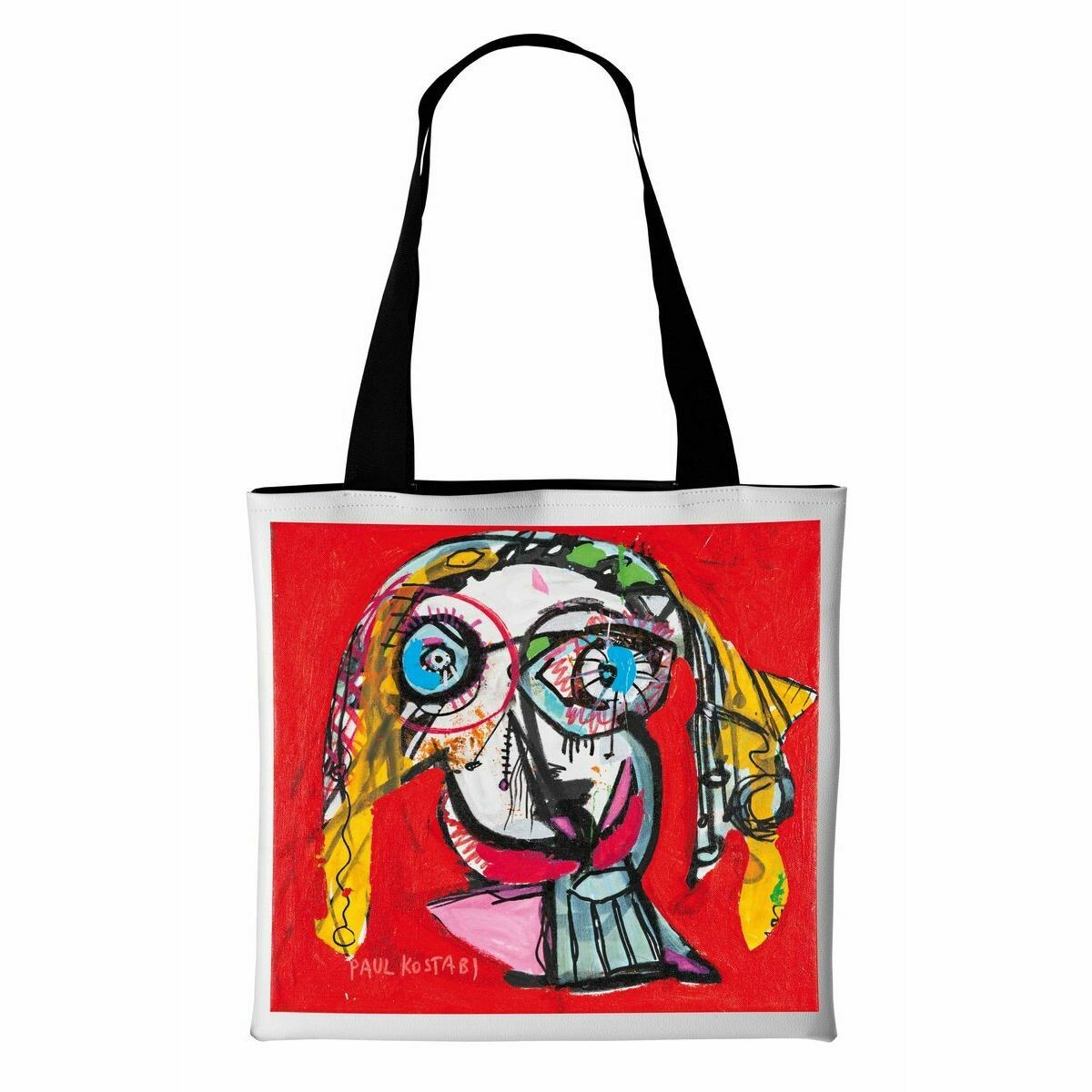 Borsa tote-bag "RED FACE"