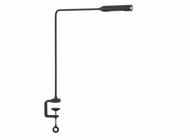 Lampada da tavolo "FLO CLAMP" Led -LUMINA-, Colore: Nero