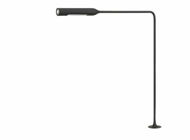 Lampada da appoggio "FLO  GROMMET" Led -LUMINA-, Colore: Nero
