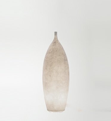 Lampada da terra "BOTTLE LARGE", Colore: Bianco