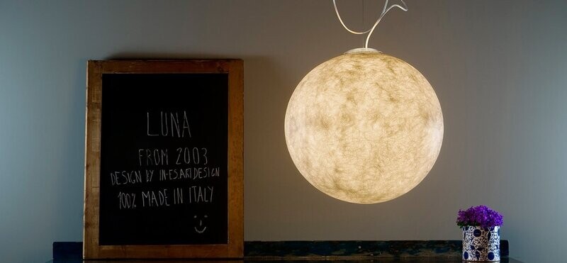 Lampada a sospensione "SELENE SOSPESA"