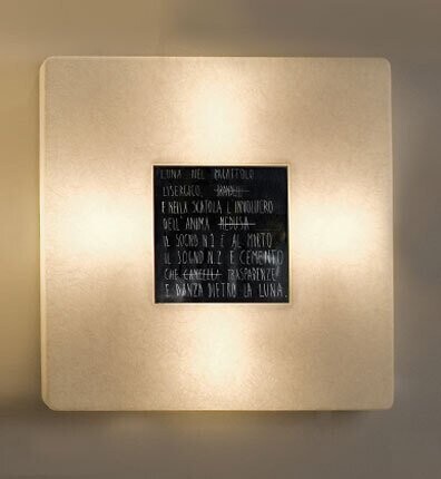 Lampada a parete "FRAMMENTI"