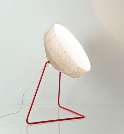 Lampada da terra "CIRCOLO NEBULOSO"