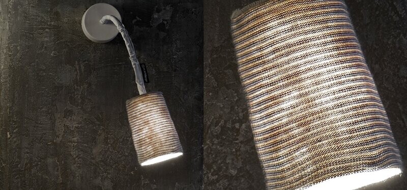 Lampada a parete "UNCINETTO DI PINTO"