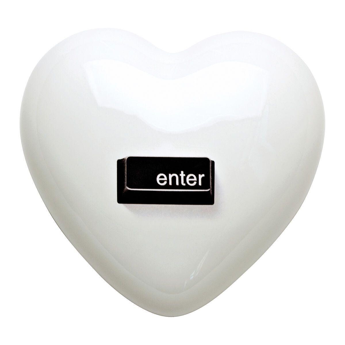 Complemento d'arredo/fermacarte "Cuore ENTER"