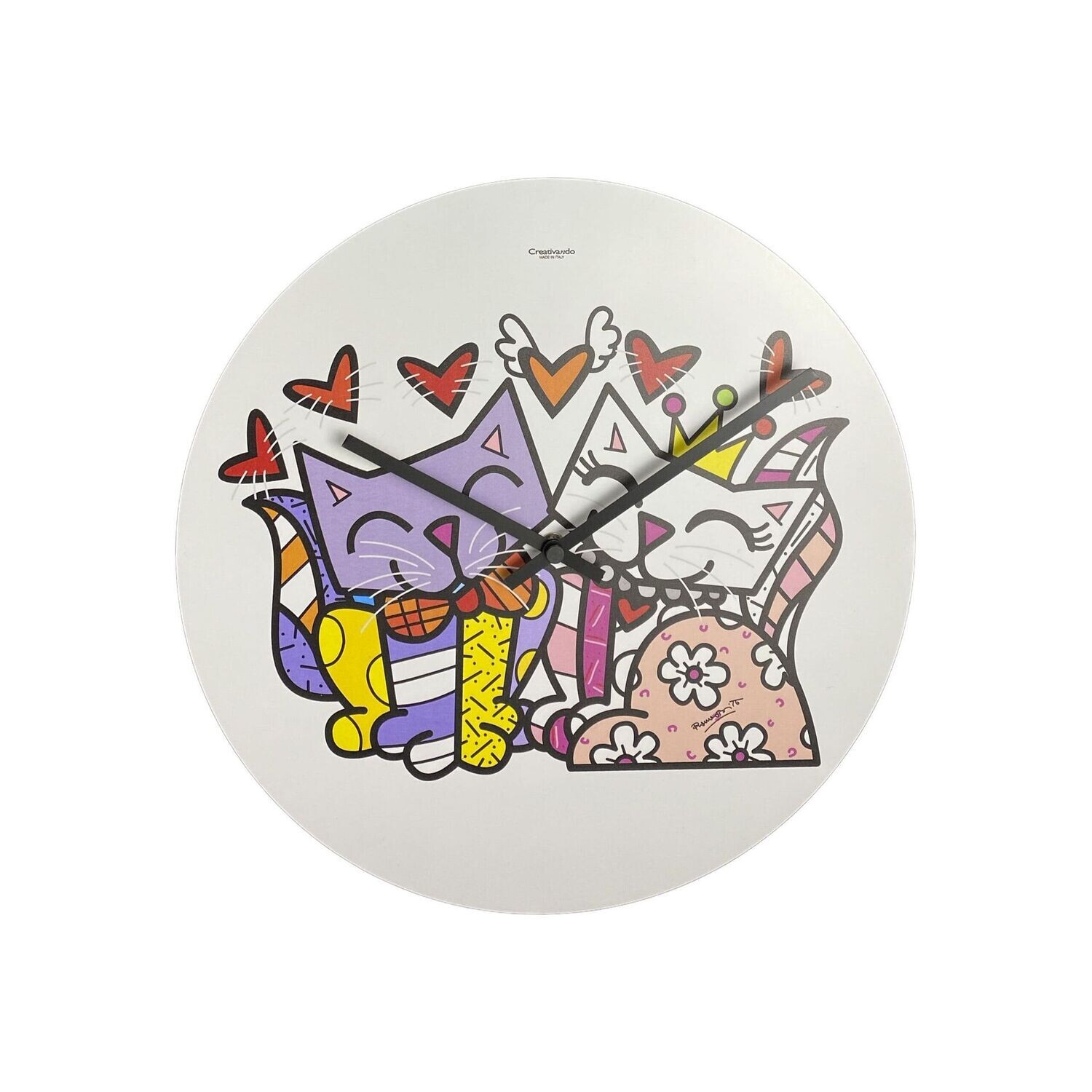 Orologio Pop "TWO CATS"  -Romero Britto-