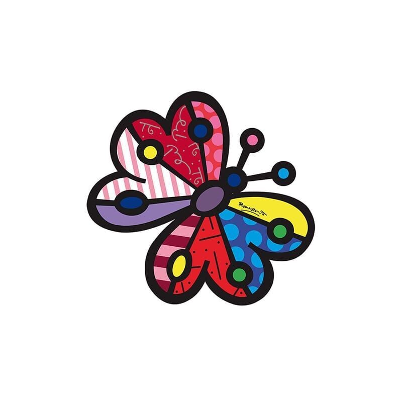 Pannello artistico "FARFALLINA" -Romero Britto-
