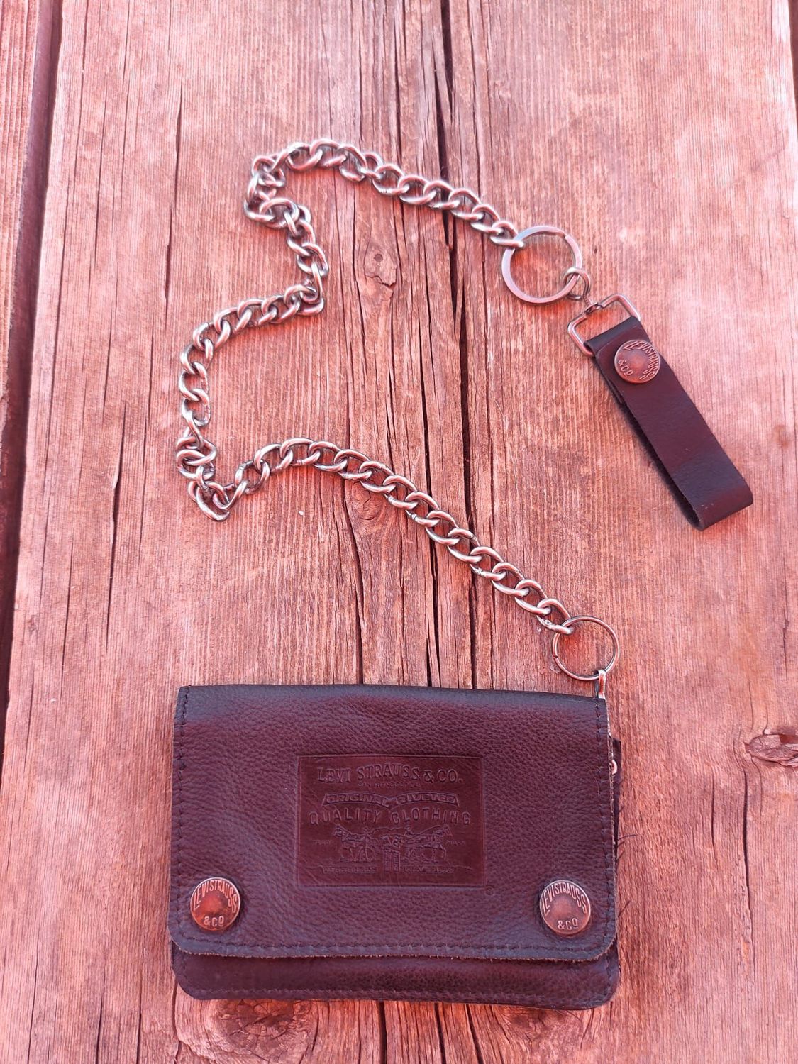 Portafoglio LEVI'S Bikers con catena