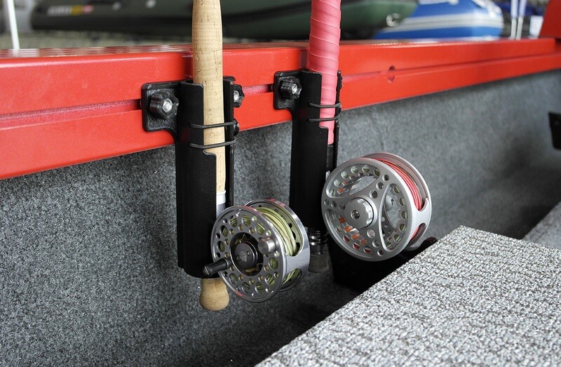 fly fishing rod holder boat RH6650 Quick Switch No more trying to make your fly rod fit into conventional/spinning rod holders Finally A Place for