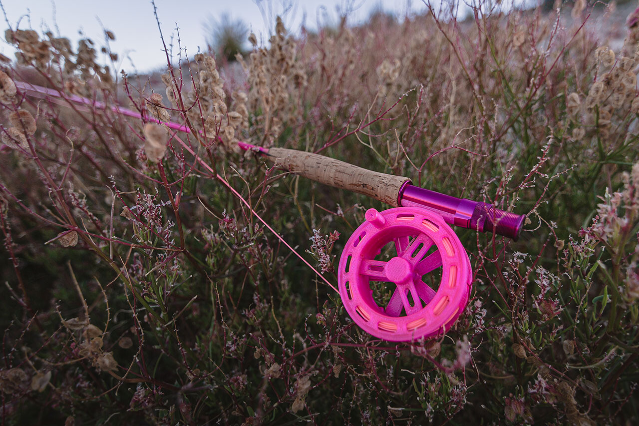 Pink Nymph Trout Reel Pink Nymph Trout Reel
