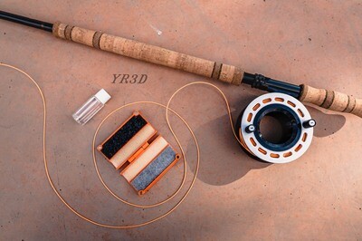 Fly fishing line cleaner