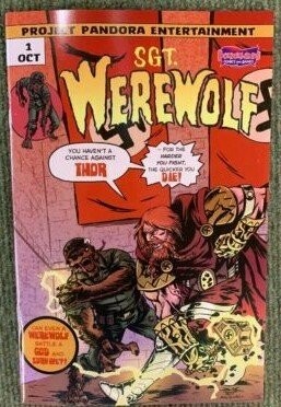 *Borderlands Exclusive* SGT. Werewolf #1 Werewolf By Night Homage Cover