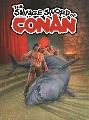 *Borderlands Exclusive* Savage Sword of Conan #1 Cover by Doug Klauba