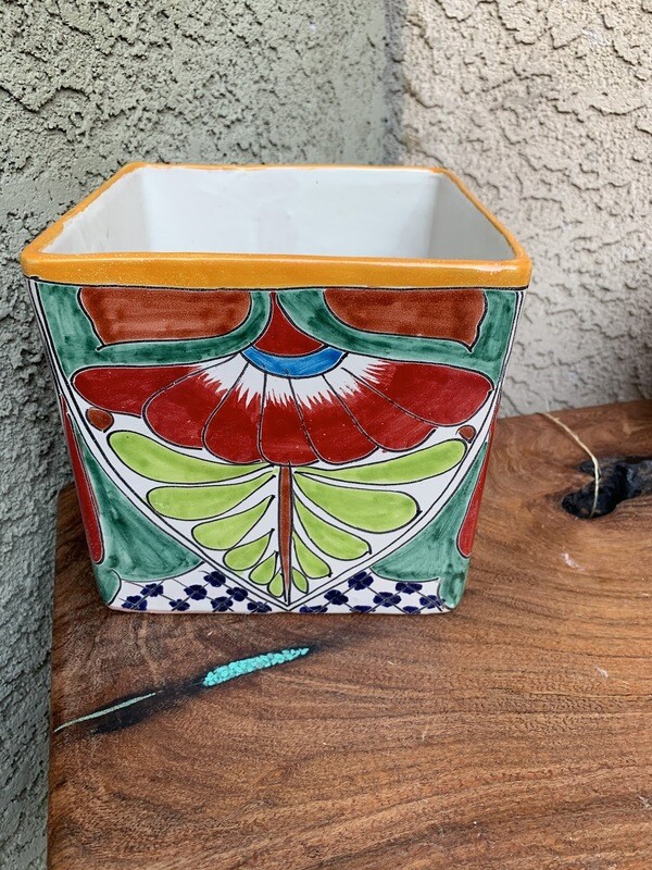 Tall Square Pot