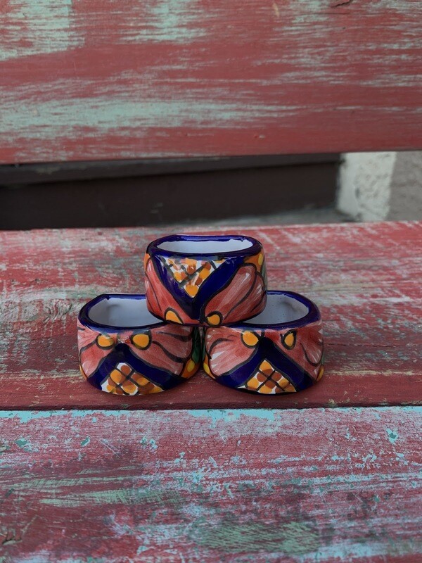 Talavera Napkin Rings