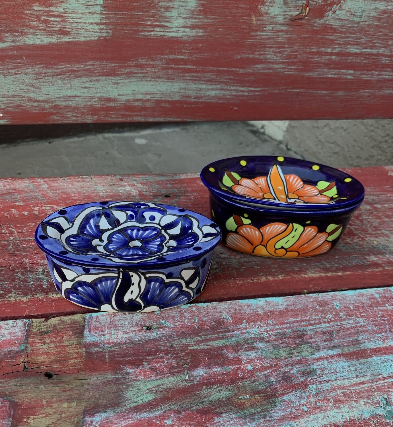Talavera 2Part Soap Dish SHOP The Happy Saguaro