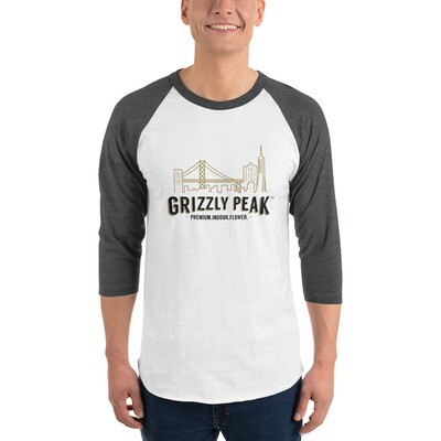 Grizzly Peak 3/4 sleeve raglan shirt