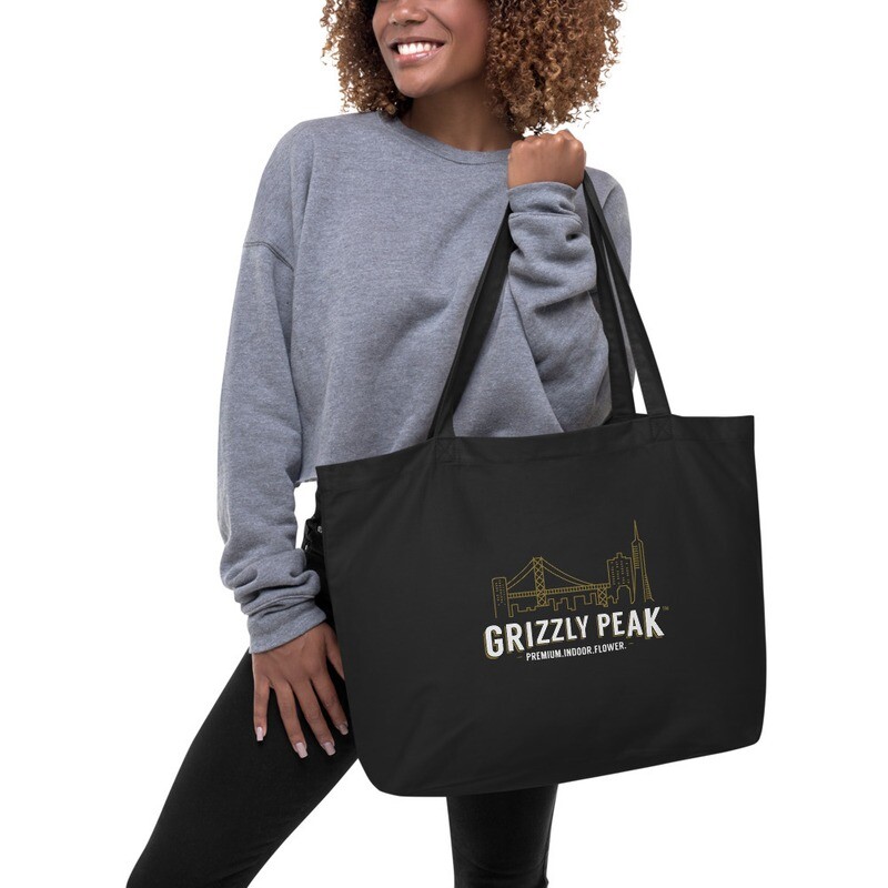 Grizzly Peak Large Organic Tote Bag