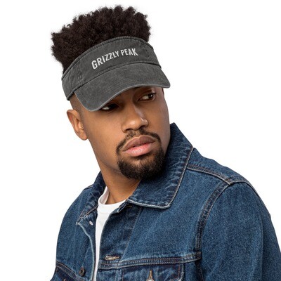 Grizzly Peak Denim Visor