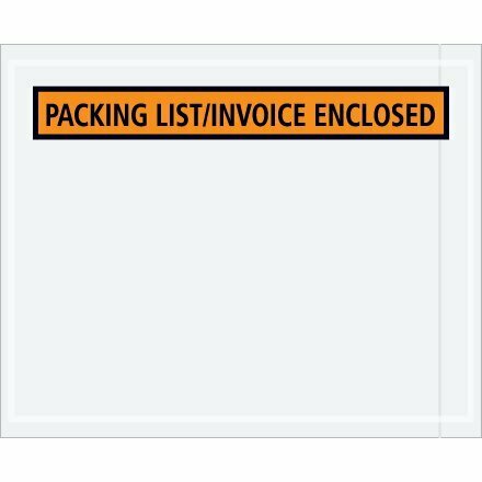 4 1/2 x 5 1/2" Packing List/Invoice