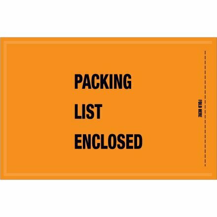 5 1/4 x 8" Military Spec Packing List Envelopes