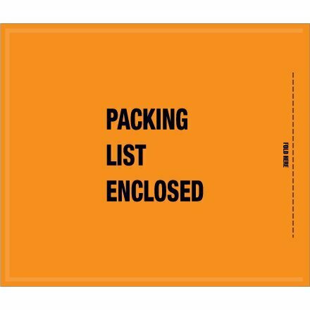 8 1/2 x 10" Military Spec Packing List Envelopes