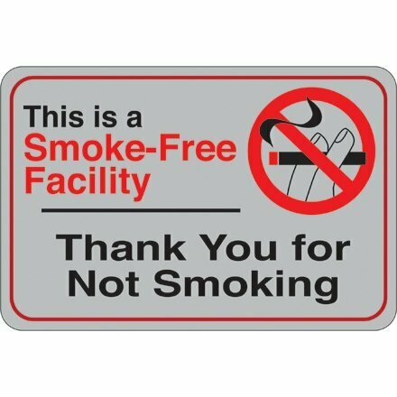 6 x 9" Gray Facility Signs
