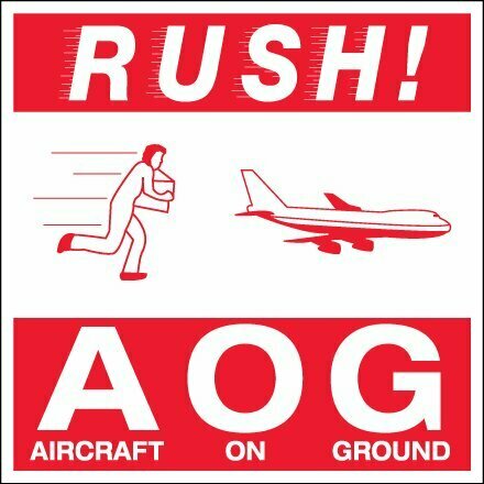 4 x 4" Air Specialty Labels