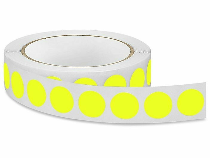 2"  Removable Adhesive Labels