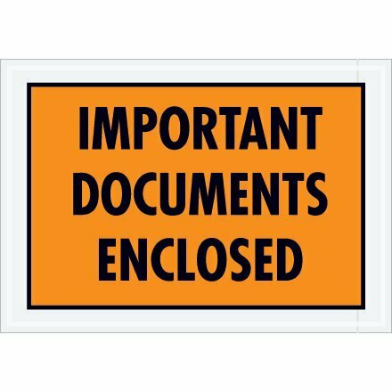 Important Document Enclosed (5 1/4" x 7 1/2")
