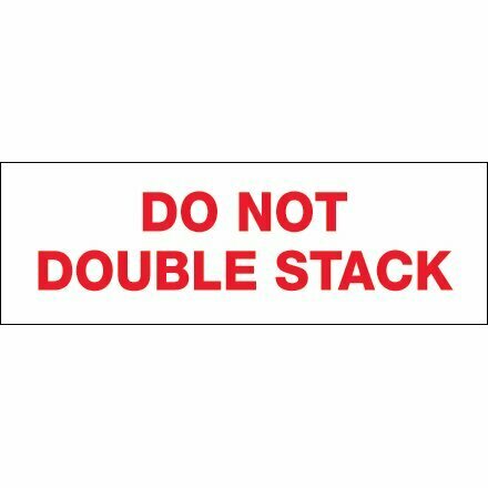 "Do Not Double Stack" 2" x 110 yds.