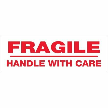 "Fragile" 2" x 110 yds.
