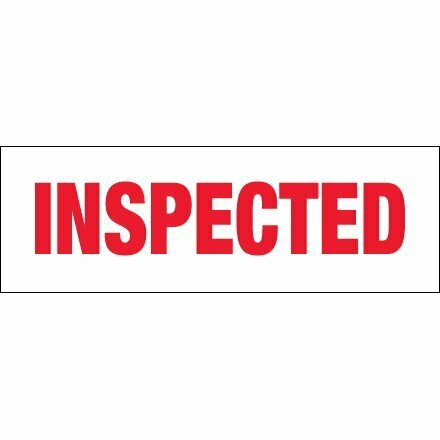 "Inspected" 2" x 110 yds.