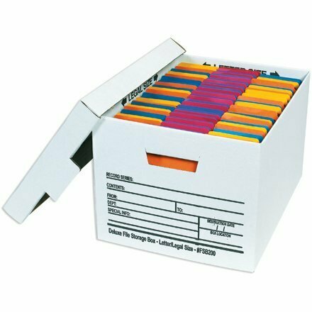 15 x 12 x 10" File Storage Box