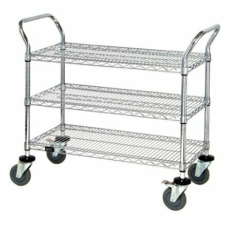 36 x 24 x 38" Wire Cart