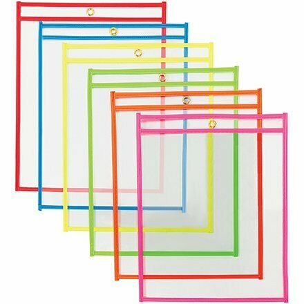 9 x 12" Color Job Ticket Holder