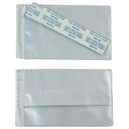3 x 5" Press-On Vinyl Envelopes