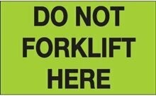 3 x 5" "Do Not..." Labels