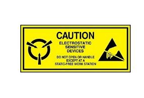 1 1/2 x 3" Anti-Static Labels