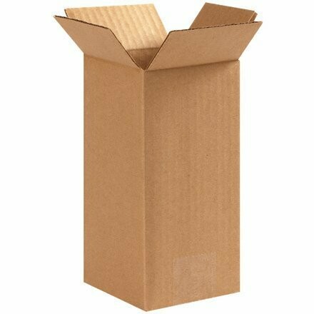 5 x 5 x 12" Corrugated Boxes