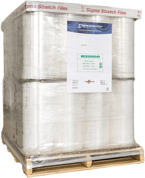 20 x 9000 Feet x 49 Gauge Eco-Sup Machine