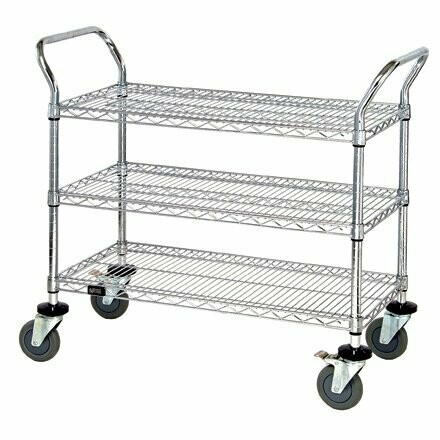 48 x 24 x 38" Wire Cart