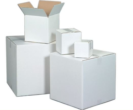 16 x 16 x 16" White Boxes