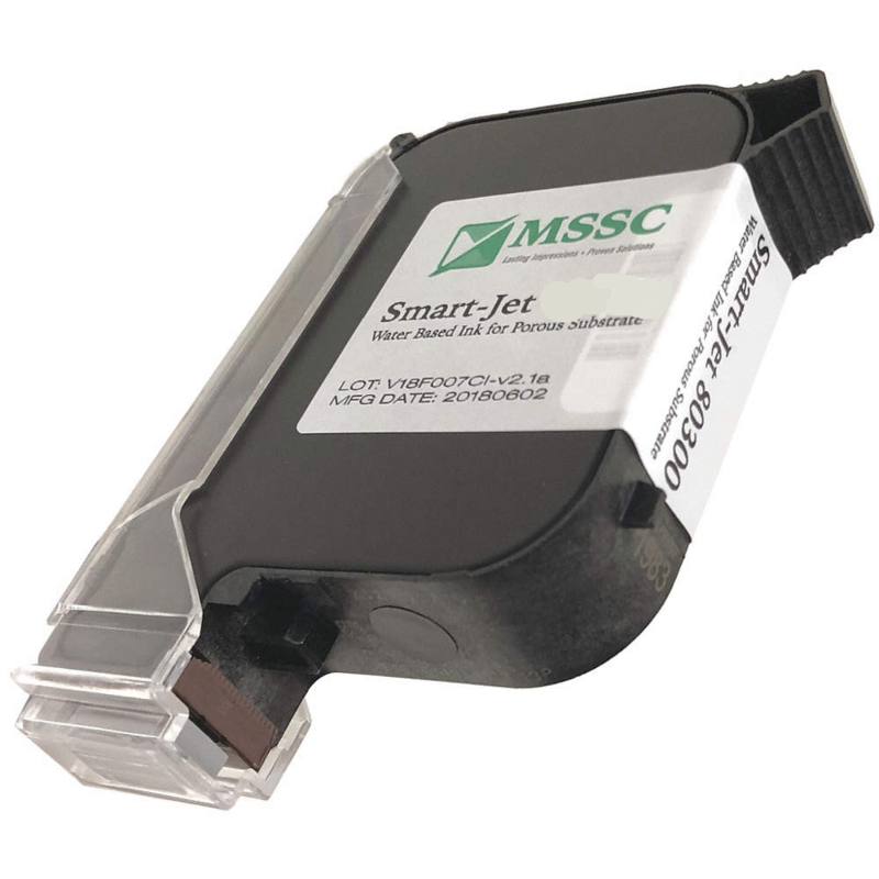 80430 SmartJet White Non Porous Ink Marking on Poly,Steel,Aluminum, and Non Porous  Surfaces