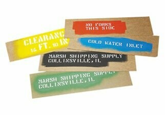 Stencil Board 7x20-50 (Canary Oil Board 50 lb.)