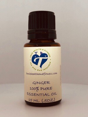 Ginger Organic Pure Essential Oil