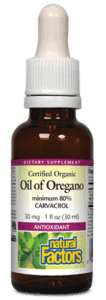 Certified Organic Oil of Oregano