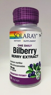 Bilberry Berry Extract 160 mg