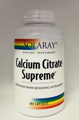 Calcium Citrate Supreme 180 capsules